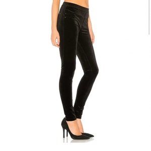 Sanctuary x Anthropologie Black Velvet Leggings